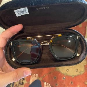Tom Ford Tortoise shell sunglasses, worn handful of times in perfect condition
